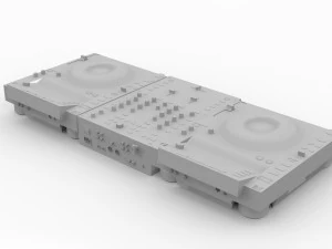 pioneer djm t1 cdj 2000 3D Model