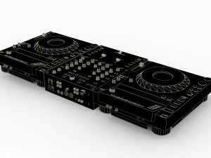 pioneer djm t1 cdj 2000 Modelo 3D