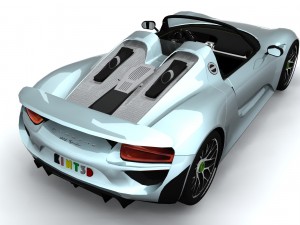 porsche 918 spider 2014 3D-Modell