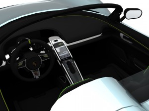 porsche 918 spider 2014 3D-Modell