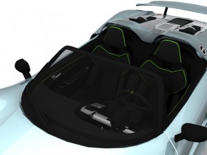 porsche 918 spider 2014 3D-Modell