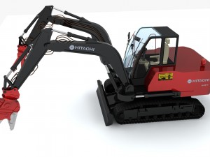 hitachi astaco zx450tf Model 3D