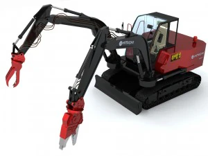 hitachi astaco zx450tf 3D Model