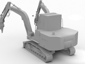 hitachi astaco zx450tf Model 3D