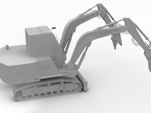 hitachi astaco zx450tf Model 3D