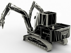 hitachi astaco zx450tf Model 3D
