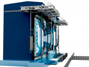 umf- ultra music festiwal miami gł&oacute;wna scena 2018 pionier djm Model 3D