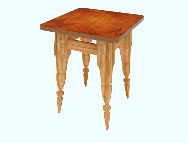 stool 3D Модель .c4d .max .obj .3ds .fbx .stl .blend 