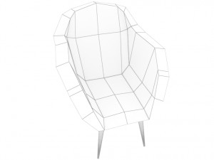 armchair Modelo 3D