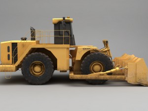 wheel dozer 3D Model