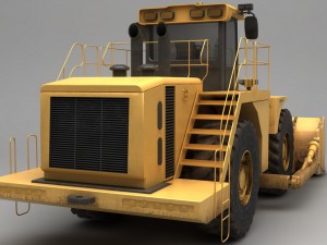 wheel dozer 3D Model