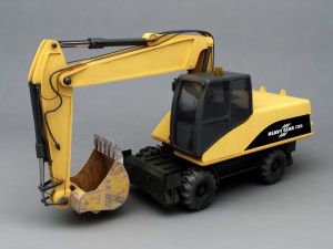 excavator 3D Model
