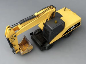 excavator 3D Model