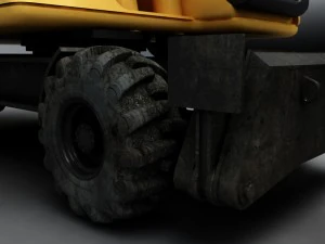 excavator 3D Model