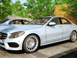mercedes benz c205 car4arch vol1 3D Model