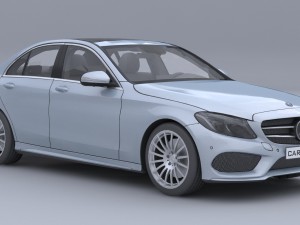 mercedes benz c205 car4arch vol1 3D Model
