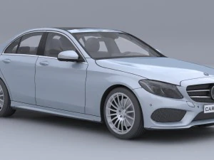 mercedes benz c205 car4arch vol1 3D Model