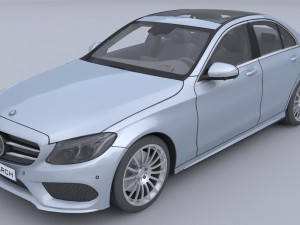 mercedes benz c205 car4arch vol1 3D Model