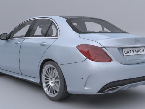 mercedes benz c205 car4arch vol1 3D Model