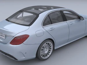mercedes benz c205 car4arch vol1 3D Model