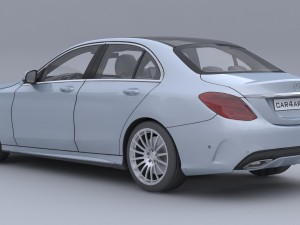 mercedes benz c205 car4arch vol1 3D Model
