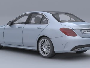 mercedes benz c205 car4arch vol1 3D Model