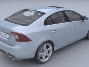volvo s60 car4arch vol1 3D Model