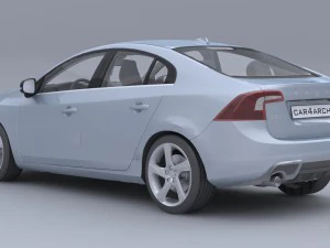 volvo s60 car4arch vol1 3D Model