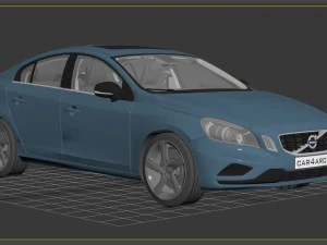 volvo s60 car4arch vol1 3D Model