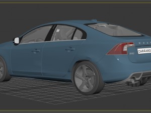 volvo s60 car4arch vol1 3D Model