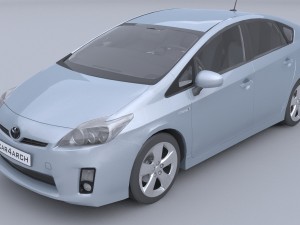 toyota prius car4arch vol1 3D Модель