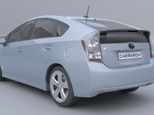 toyota prius car4arch vol1 3D Модель