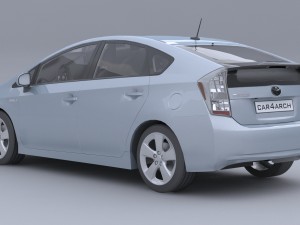 toyota prius car4arch vol1 3D Модель