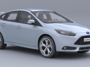 ford focus car4arch vol1 3D Model