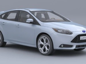 ford focus car4arch vol1 3D Model