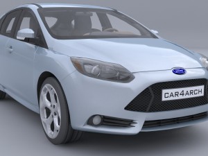 ford focus car4arch vol1 3D Model