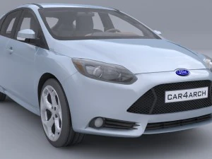 ford focus car4arch vol1 3D Model