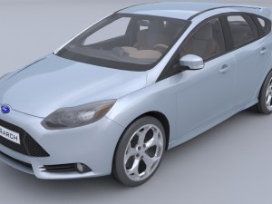 ford focus car4arch vol1 3D Model