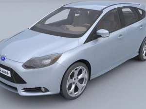ford focus car4arch vol1 3D Model