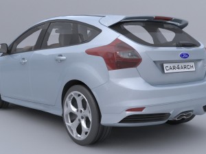 ford focus car4arch vol1 3D Model