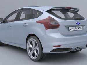 ford focus car4arch vol1 3D Model