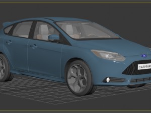 ford focus car4arch vol1 3D Model