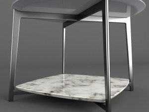 flexform double table 3D Model