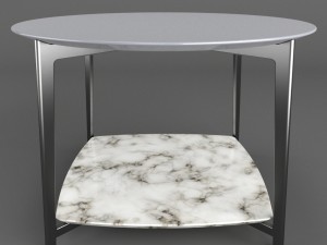 flexform double table 3D Model