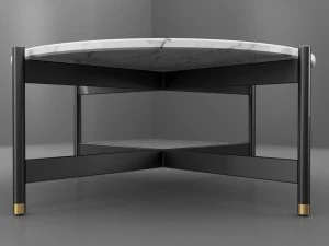 angelucci crossbar table d970 3D Model