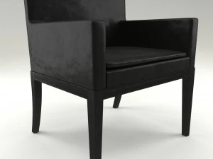 Sedia Jean Michel Frank Modello 3D