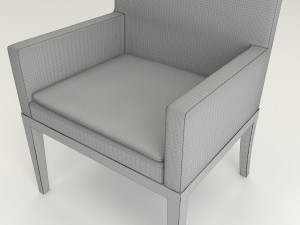 jean michel frank chair 3D 模型