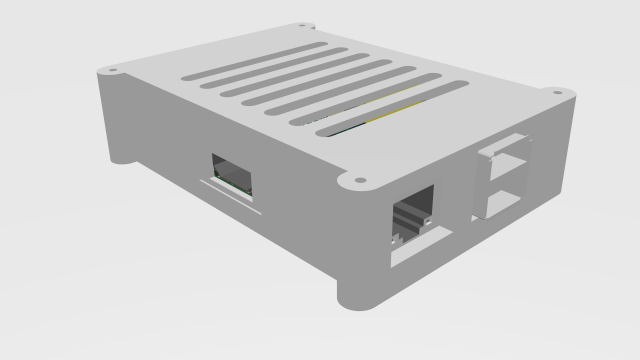 rasberry pi 3D-printmodel .c4d .max .obj .3ds .fbx .stl .blend 