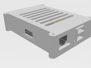 rasberry pi 3D Baskı Modeli