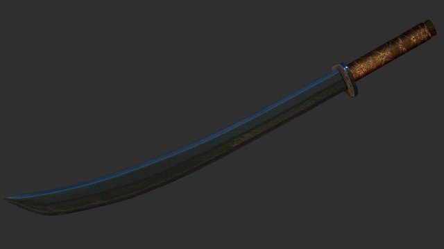 sword 3D 模型 .c4d .max .obj .3ds .fbx .stl .blend 